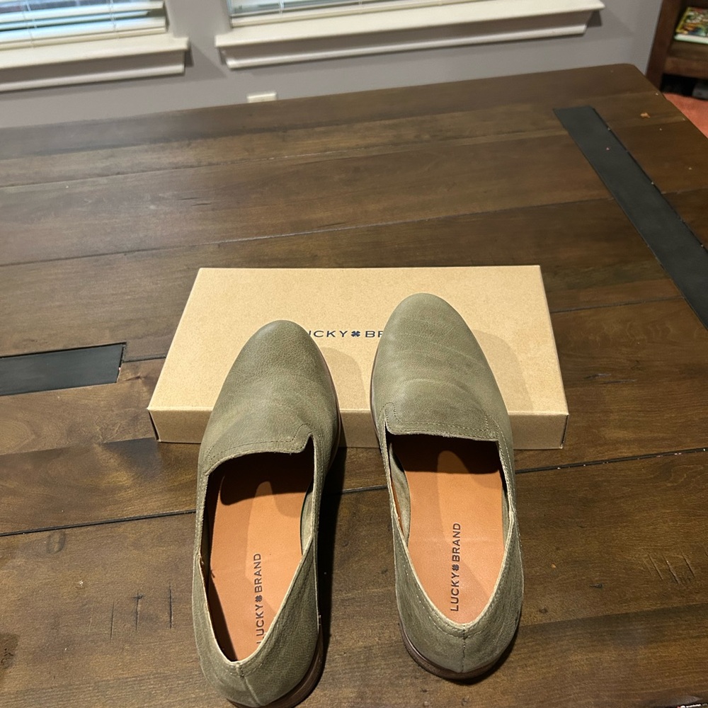 Lucky Brand women’s loafers.
